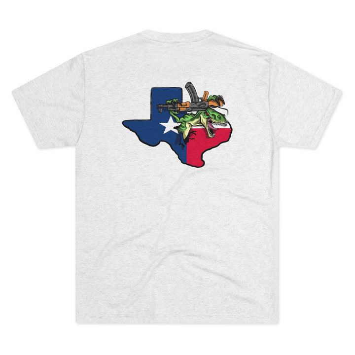 Raptors & Rifles Texas Unisex Tri-Blend Crew Tee