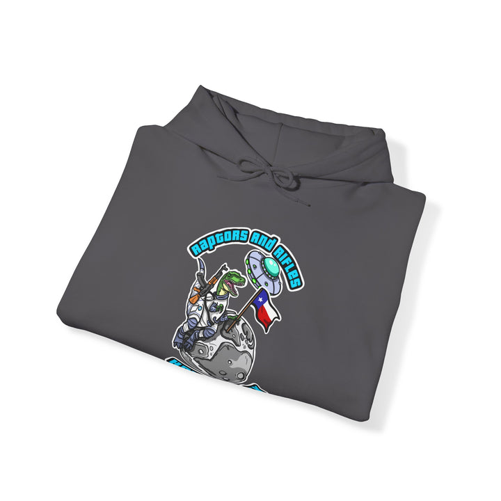 Raptors & Rifles Space Unisex Heavy Blend™ Hooded Sweatshirt