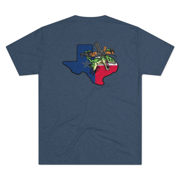 Raptors & Rifles Texas Unisex Tri-Blend Crew Tee