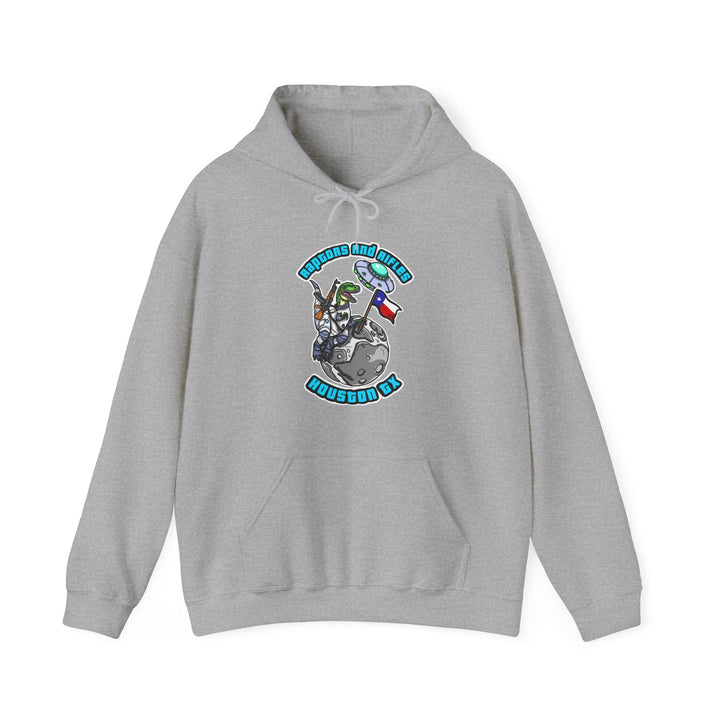 Raptors & Rifles Space Unisex Heavy Blend™ Hooded Sweatshirt