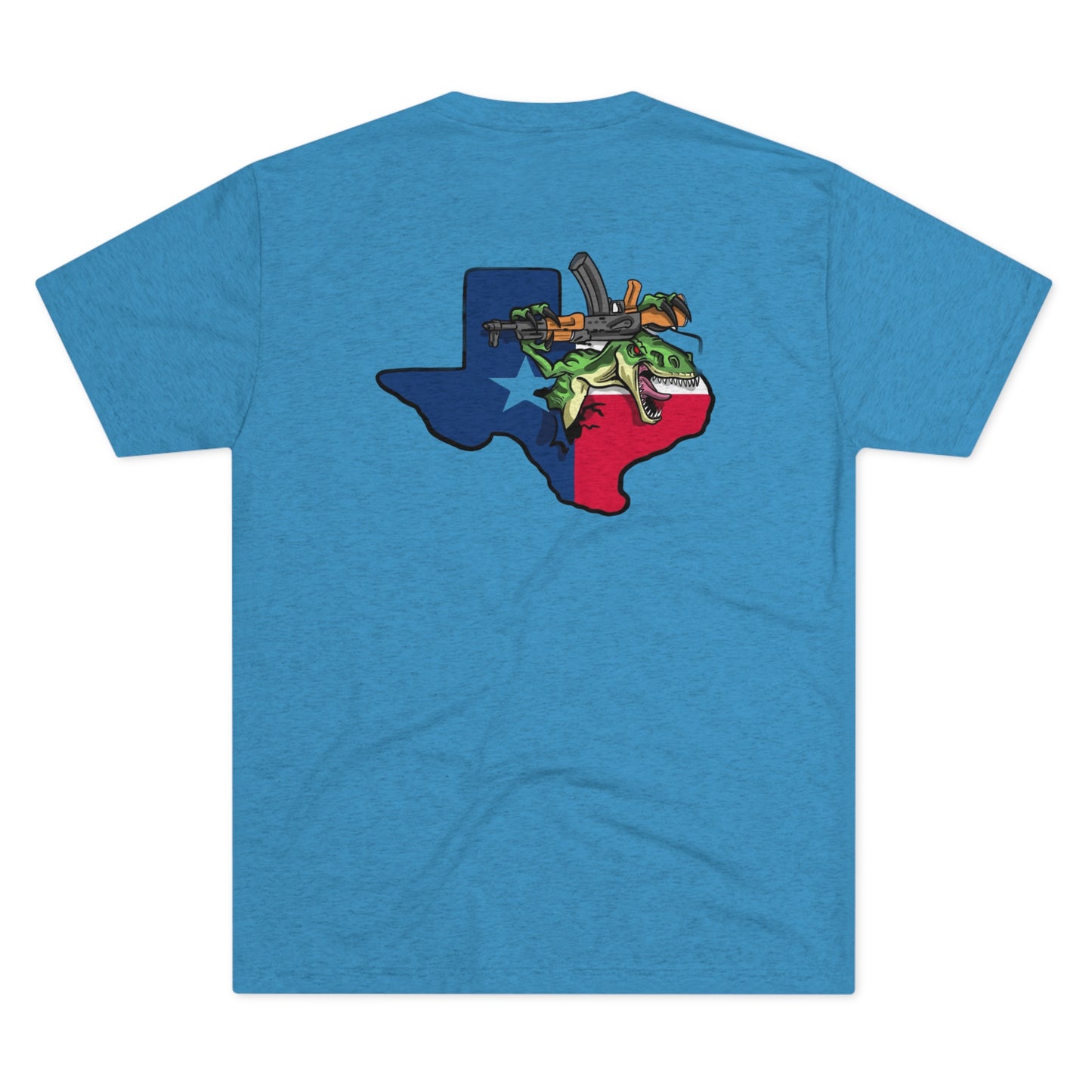 Raptors & Rifles Texas Unisex Tri-Blend Crew Tee