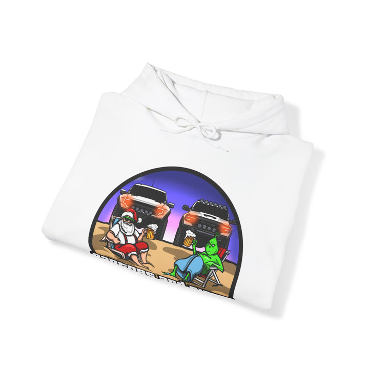 Raptors & Rifles Christmas Unisex Heavy Blend™ Hooded Sweatshirt