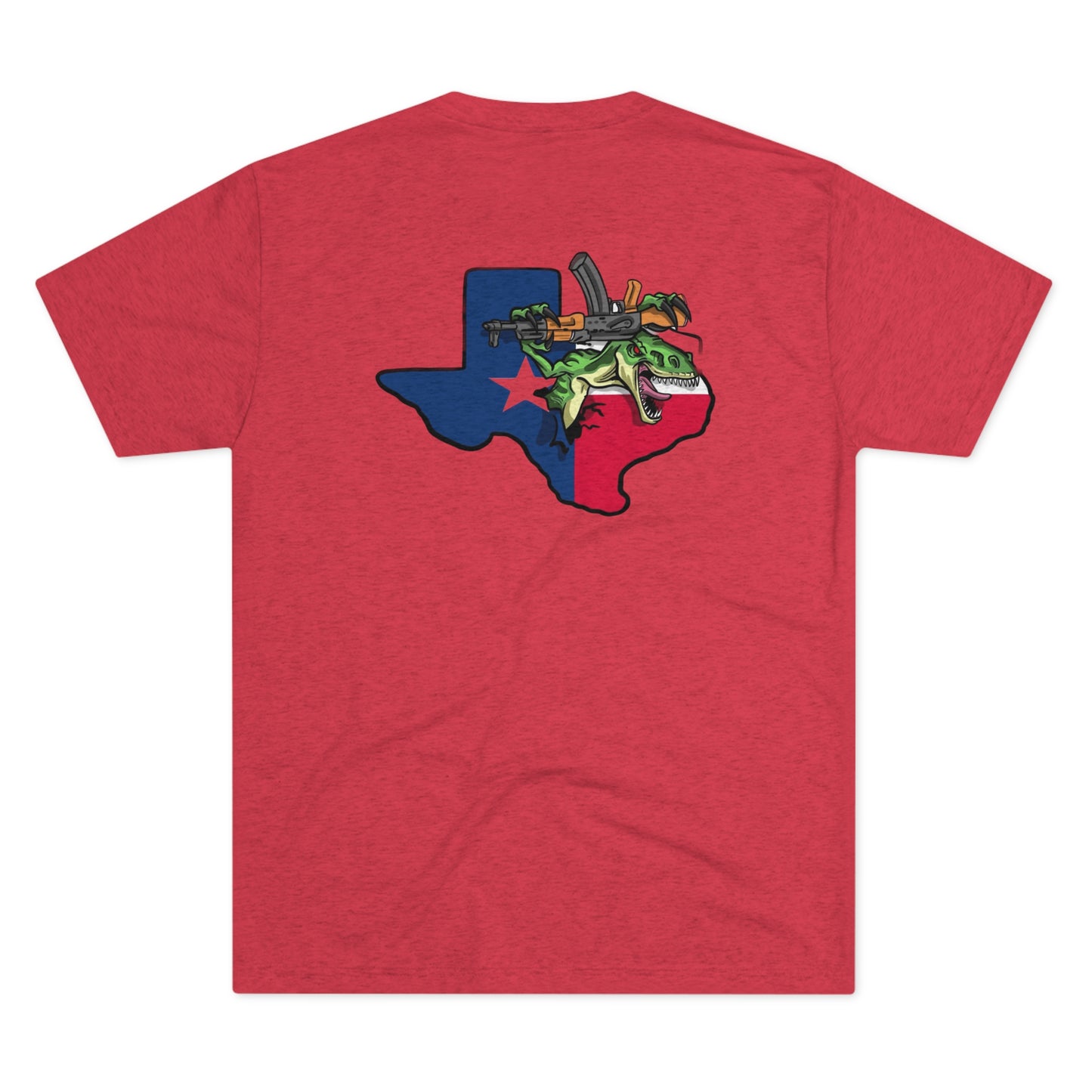 Raptors & Rifles Texas Unisex Tri-Blend Crew Tee