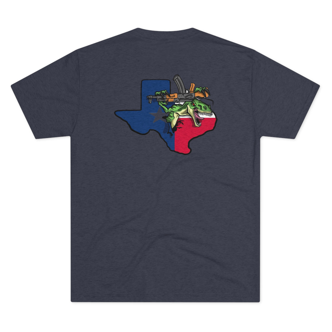 Raptors & Rifles Texas Unisex Tri-Blend Crew Tee