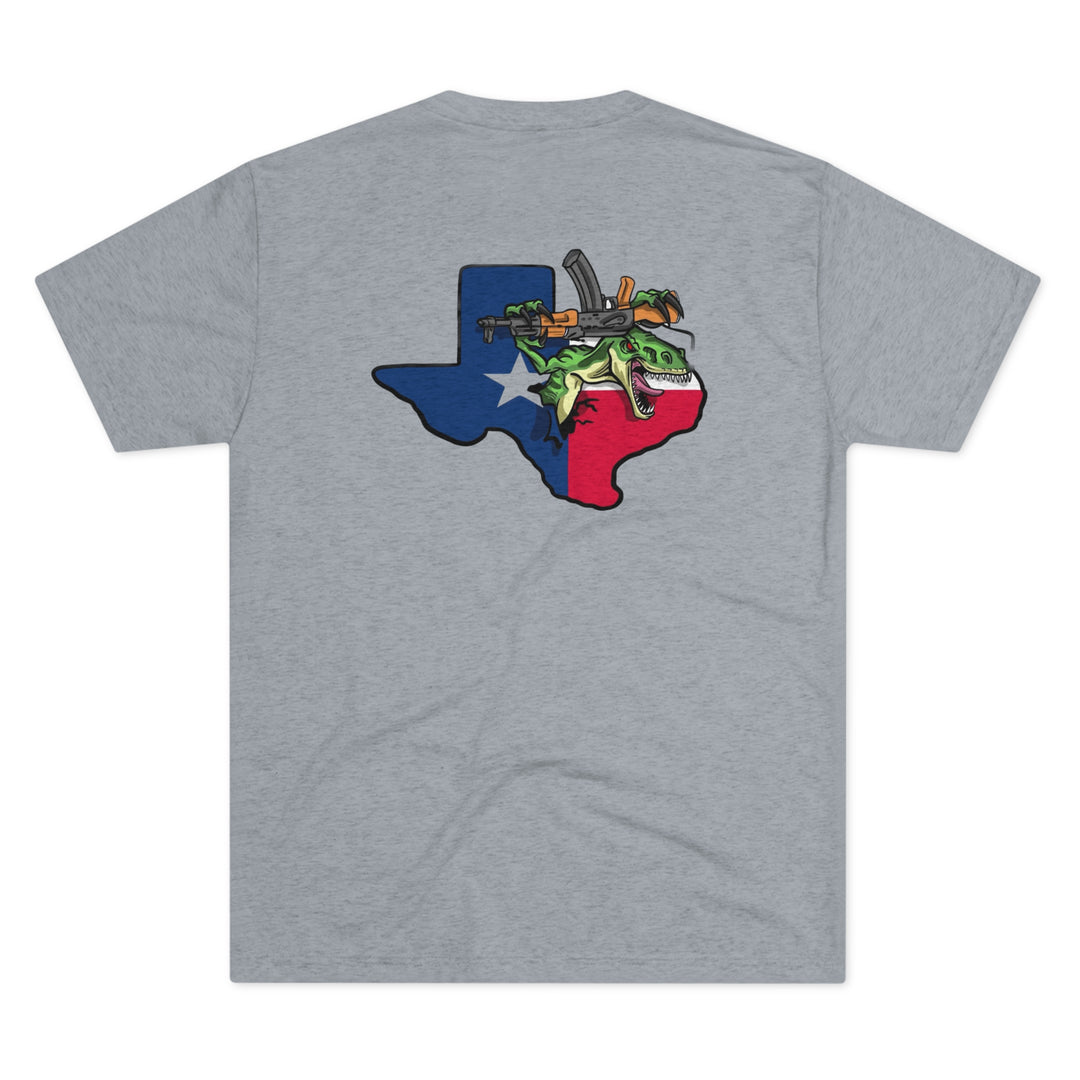 Raptors & Rifles Texas Unisex Tri-Blend Crew Tee