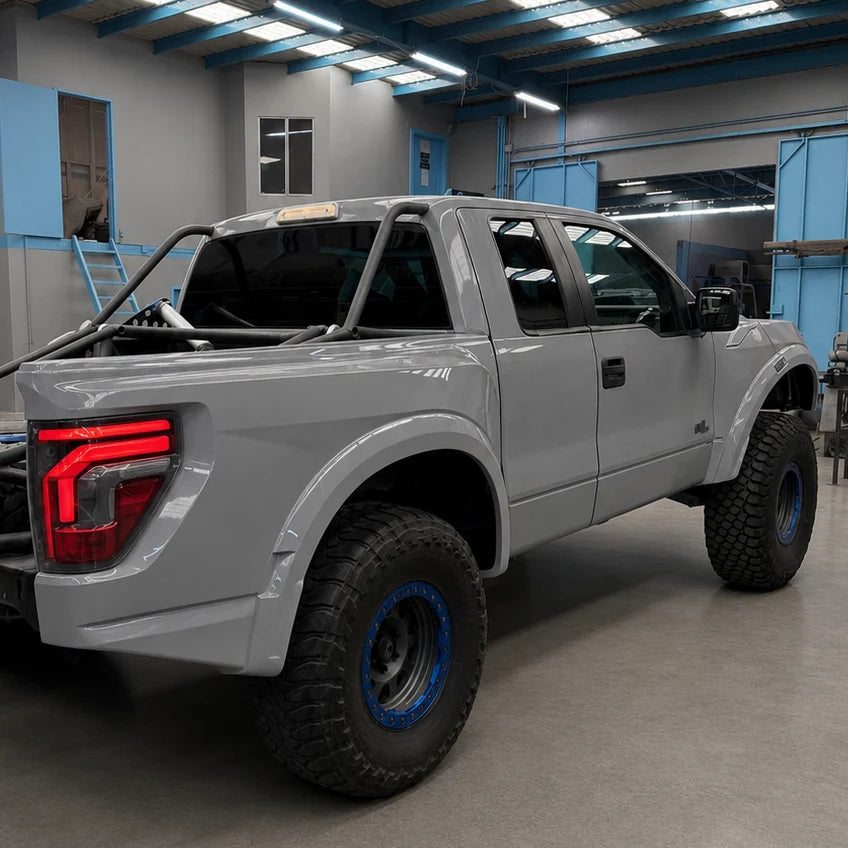 04-14 Raptor/F150-Gen3 Raptor Off Road Fiberglass Bedsides 5.5”